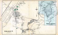 Sharon Town, Sharon Heights, Norfolk County 1876